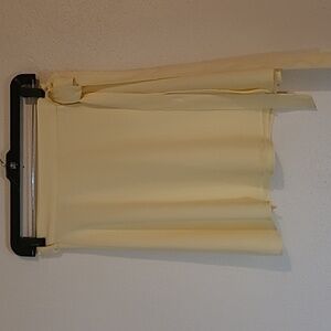 American Apparel light yellow wrap skirt